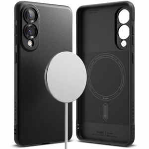 Магнитный чехол Ringke Onyx MagSafe для Samsung Galaxy S25 Edge - чёрный