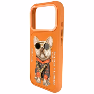 Nimmy Glasses Cool Dog iPhone 17 Pro macins - oranzs