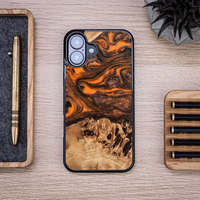 Bewood Unique maciņš for iPhone 16 Plus 6,7" oranžs