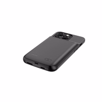 Tech-Protect PowerCase iPhone 14 / 14 Pro ar 4800mAh portatīvo lādētāju - melna