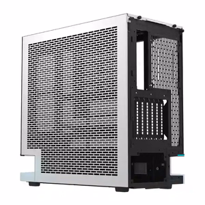 DarkFlash F1 ATX datora korpuss ar 6 ventilatoriem, balts