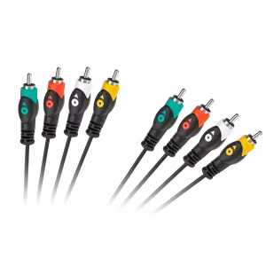 Cabletech Economic 4 RCA–4 RCA kabelis, 1,8 m