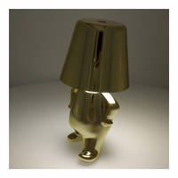 Galda lampa pie gultas GOLD MAN Art Deco stāvošs (versija 1) MLTL