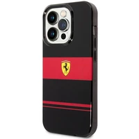 Ferrari FEHMP14XUCOK iPhone 14 Pro Max 6.7" melns/melns cietais apvalks IMD Combi Magsafe