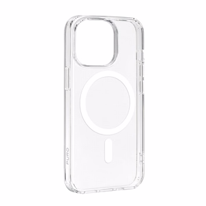 Puro Lite Mag magnētiskais silikona viedtālruņa apvalks iPhone 15 Pro - caurspīdīgs