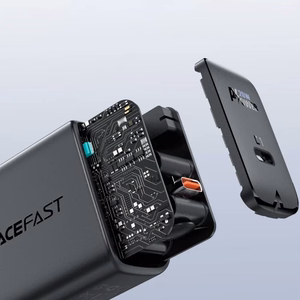 Lādētājs Acefast A1EU melns (PD20W)