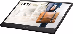 MSI PRO MP161 E2U portatīvais monitors melns 39.6 cm (15.6") LED 1920 x 1080 pikseļi