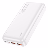 Portatīvais lādētājs (m) Hoco 20000 mAh QC PD 3A 22,5W J101A balts