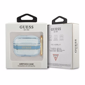 Guess GUAPHHTSB чехол для AirPods Pro синий/синий Strap Collection