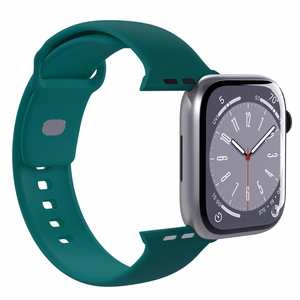 Puro ICON elastīga siksniņa Apple Watch 44 / 45 / 46 / 49 mm, S/M un M/L izmēri, “Jade” krāsā