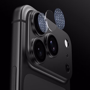 Benks OmniWarrior integrēts metāla kameras objektīvu aizsargs (C.M.SX.AP.BK.0071) iPhone 18 Pro Max (AR, melns)