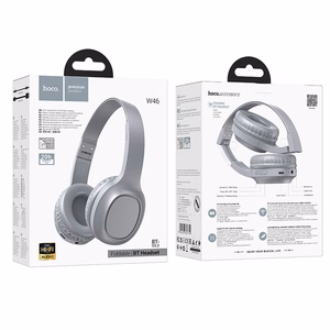 HOCO bezvadu austiņas Bluetooth W46 - gaiši zilas