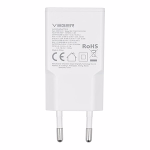 Зарядное устройство для телефона VEGER USB A + USB C QC PD 30W 30W1A1C белый
