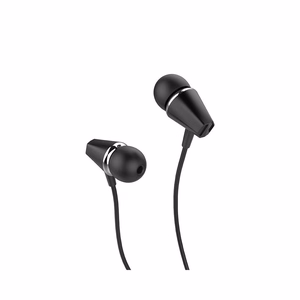HOCO vadu austiņas 3,5 mm ar mikrofonu M34 - melnas