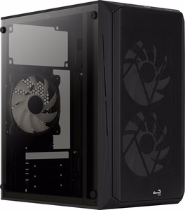Aerocool CS107V2 melns Mini Tower datora korpuss