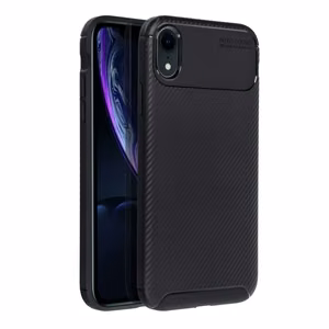 Чехол для iPhone XR Carbon Premium чёрный