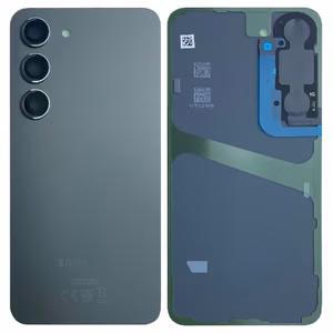 Aizmugurējais vāciņš Samsung S911 S23 melns oriģināls (service pack)
