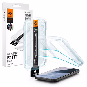 Spigen Glas.tR EZ Fit Pro AC 2-Pack rūdīto aizsargstiklu komplekts Google Pixel 11 Pro XL tālrunim (2 gab.)