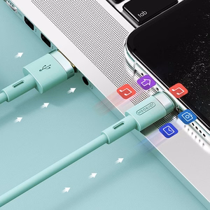 Joyroom Liquid Silicone Data Cable N2 USB-A / Lightning 2.4A 1.2m - Black