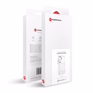 FORCELL F-PROTECT Kristālais kabatas apvalks SAMSUNG S24 caurspīdīgs