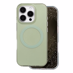 Tecto Shield Mistiq Mag vāciņš iPhone 16 Pro 6,3", olīvkrāsas