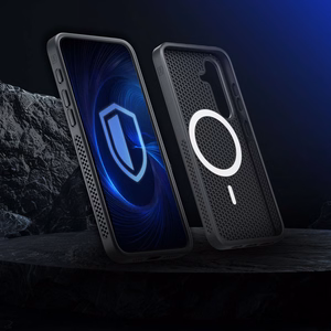 3mk COOLing Magnētiskais viedtālruņa apvalks Samsung Galaxy S24+ - melns