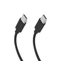 SBS TECABLETISSUETCK USB-C - USB-C 1,5 m 60W pīts kabelis - melns