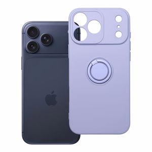 Чехол для iPhone 17 PRO MAX Silicone Ring фиолетовый