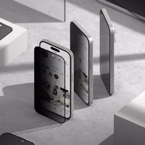 Ringke Easy Slide privātuma stikls 2 gabalu iPhone 16 Pro Max