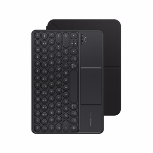 AmazingThing Minimal Case Keylite Combo Keyboard Case priekš iPad Air M3 11" - melns