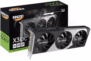 INNO3D GeForce RTX 5060 Ti X3 OC videokarte, NVIDIA, 16 GB GDDR7