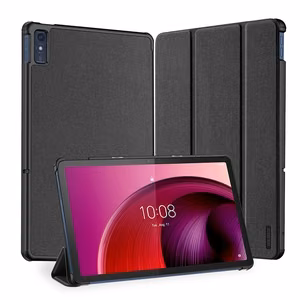 Dux Ducis Domo viedais miega apvalks Lenovo Tab M10 10.6'' planšetdatoram - melns