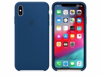 APPLE MTFE2ZM / A Silikona maciņš IPHONE XS MAX horizonta zils Bez iepakojuma