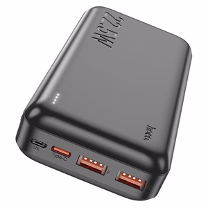 Внешний аккумулятор Power Bank Hoco J101A PD 20W + Quick Charge 3.0 22.5W 20000mAh чёрный