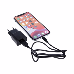 Maxlife MXTC-01 lādētājs 1x USB 1A melns + microUSB kabelis