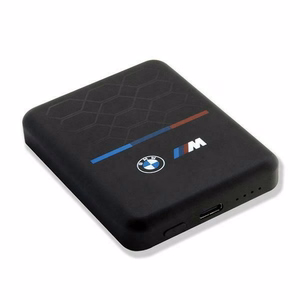 Индуктивный внешний аккумулятор BMW M Collection MagSafe 15W 3000mAh - чёрный