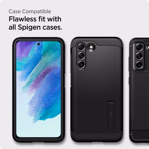 Spigen ALM Glas.tR rūdītais stikls Samsung Galaxy S21 FE - 2 gab.