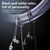 Yesido austiņas YH53 ar mikrofonu melnas krāsas