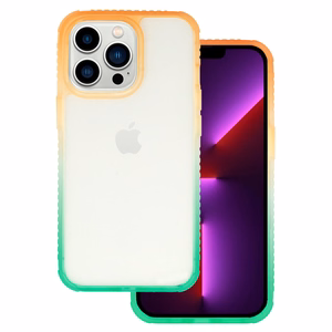 IDEAR apvalks W15 Iphone 14 Plus oranžs-piparmētru