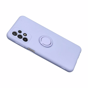 SILIKONA RING maciņš for SAMSUNG A37 5G violet