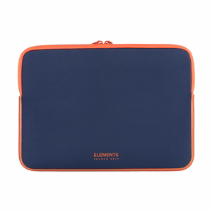 Zils Tucano Elements 2 4 mm neoprēna apvalks MacBook Air 13 collu (2018–2024), MacBook Pro 13 collu (2016–2022) un 12 collu klēpjdatoriem