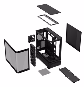 ASUS PRIME AP304 TG ARGB BLACK