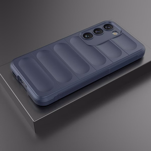 Magic Shield viedtālruņa apvalks Samsung Galaxy S23+ elastīgs bruņots pārsegs zils