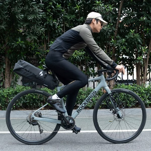 Rockbros AS-157 RideMate ūdensizturīga velosipēda sēdekļa soma – krāsa: melna