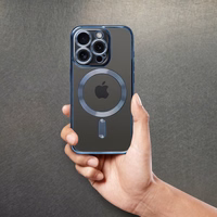 ELECTRO MAG COVER viedtālruņa apvalks saderīgs ar Magnētisko IPHONE 16 Pro zils titāns