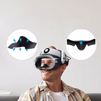 BoboVR F3 sejas interfeiss Meta Quest 3 - melns