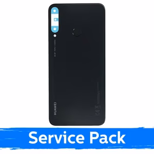 Aizmugurējais vāks saderīgs ar Huawei P40 Lite E / Midnight Black / (Service Pack)