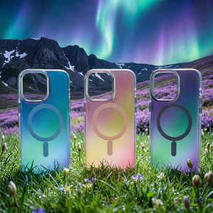 Tecto Shield Aurora maciņš iPhone 15 Pro Max 6,7" rozā