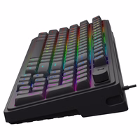 Savio Galaxis keyboard Gaming USB QWERTY US English melns
