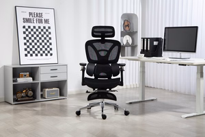 Activejet ergonomiskais biroja krēsls YK848, melns